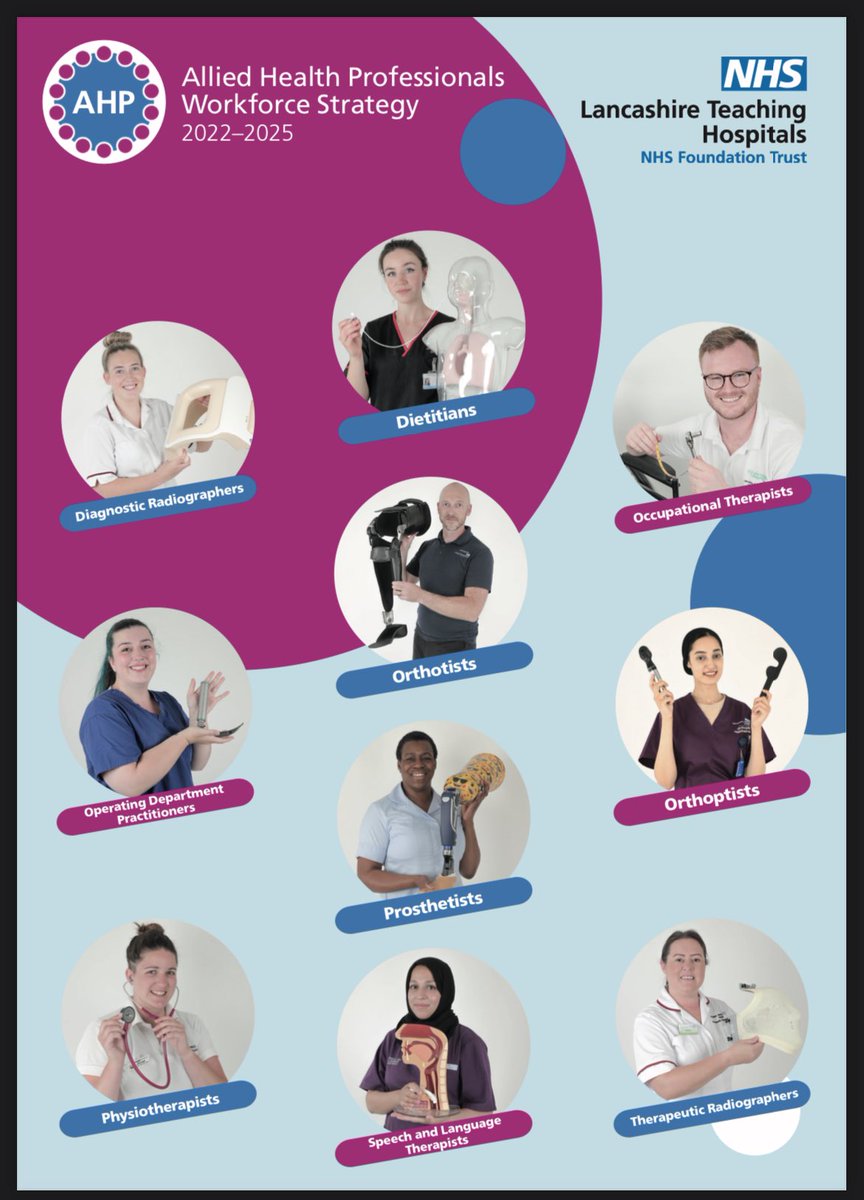 Introducing ⁦<a href="/LancsHospitals/">Chorley & Royal Preston</a>⁩ AHP workforce strategy,developed with our hugely diverse &amp; spectacular teams.

Very proud of the progress made thanks to the positive,inclusive leadership of our chief AHP ⁦<a href="/clairegranato/">Claire Granato</a>⁩ and deputy ⁦<a href="/Pennington_haze/">Hazel Pennington</a>⁩ 

#AHP2022