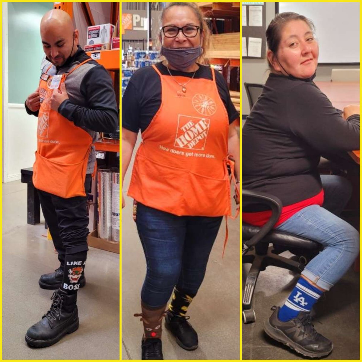 Fun, Fun and more Fun!
#CAM2022 Store 1040 Oxnard having fun across the store from Front End to Receiving to Back office to Managers! I love it 🧡 When you FES wears a cape on her socks, we fly together 🦸‍♀️