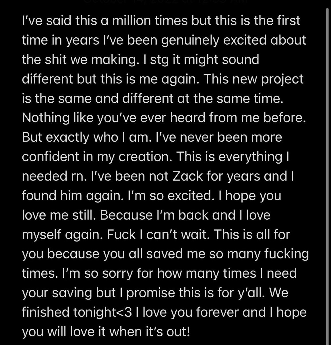 TheSpaceManZack's tweet photo. We just about ready<3 @OfficialJ4Y https://t.co/w7YsC4rztT