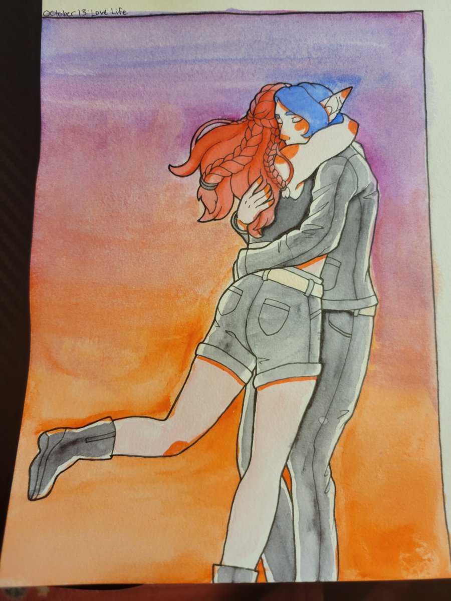 ntirzaman's tweet photo. OCtober 13: Love Life
They belong together <3
#Reila #Rowan #Roweila #art #drawing #sketchbook #watercolor #fae #oc #ocs #originalcharacter #originalcharacterart #originalcharacters #hug #couple #love #cute #otp #ship #shipart https://t.co/7jKE6b7K9o