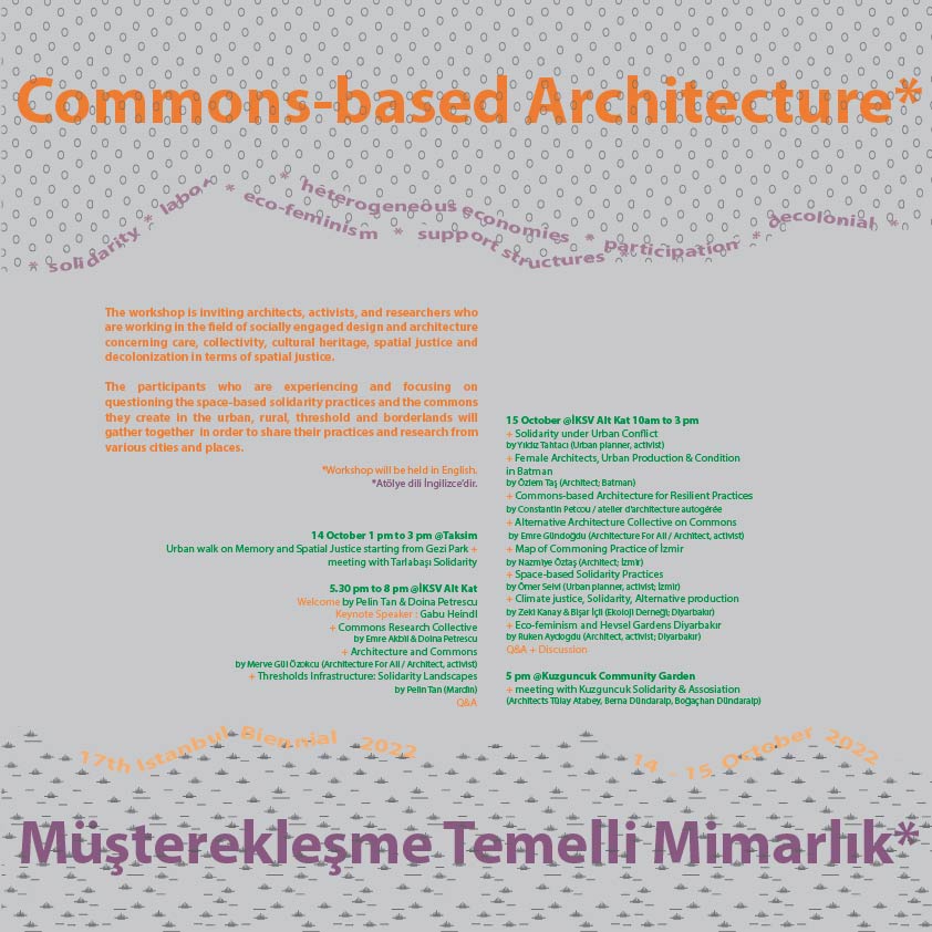 Doina Petrescu (@doina_petrescu) on Twitter photo You are welcome to the Commons-based Architecture Symposium in Istanbul on 14-15 October. Many thanks <a href="/istanbulbienali/">İstanbul Bienali</a> and #PelinTan for organising this. At this occasion, there will be a launch of our <a href="/SSoA_research/">SSoA_research</a> #UrbanCommonsHandbook dpr-barcelona.com/urban-commons-…. . You are welcome to the Commons-based Architecture Symposium in Istanbul on 14-15 October. Many thanks <a href="/istanbulbienali/">İstanbul Bienali</a> and #PelinTan for organising this. At this occasion, there will be a launch of our <a href="/SSoA_research/">SSoA_research</a> #UrbanCommonsHandbook dpr-barcelona.com/urban-commons-…. .