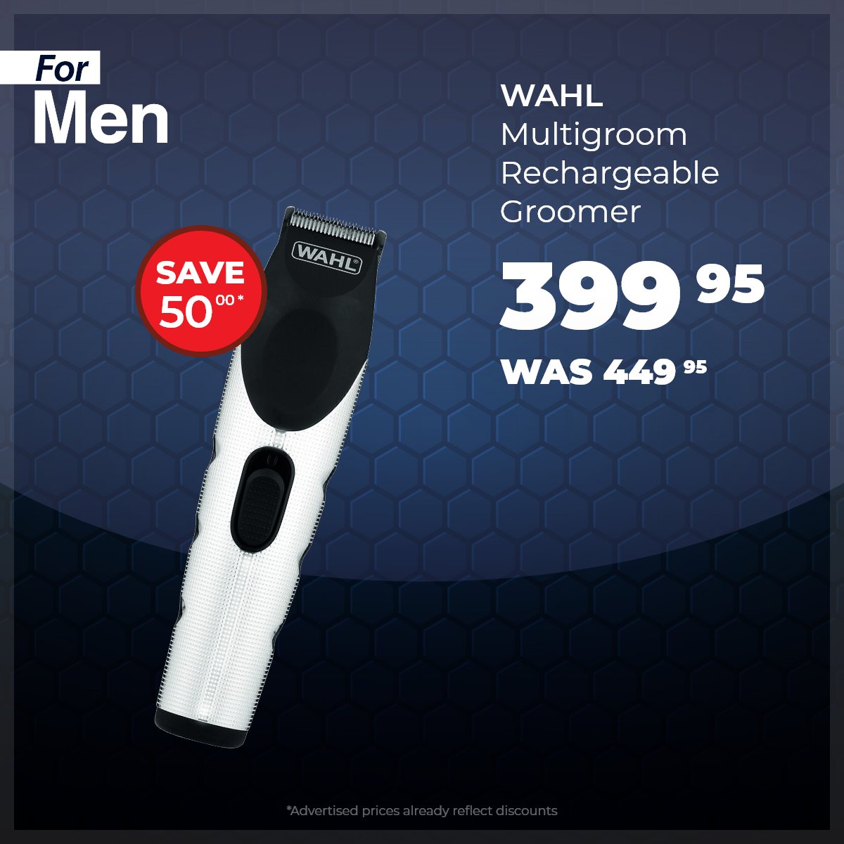 Dischem's tweet photo. A confident man with a well-groomed haircut? Deadly combination! 😎 Maintain your perfect trim with our haircutting kits and save. Exclusive to Dis-Chem. #DisChem #DisChemExclusives #HaircuttingKits #PerfectTrim #GroomingEssentials
