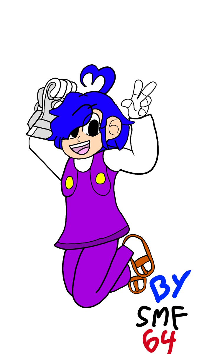 smf_fan's tweet photo. Tari, her alternative outfit inspired by ßeta Tari, and Tish aka SMG4 Minion (Not confused with Minions from Despicable Me.) #smg4fanart #tari #meta_runner #SMG4 #Smg4tari https://t.co/5EMMwpcEtU