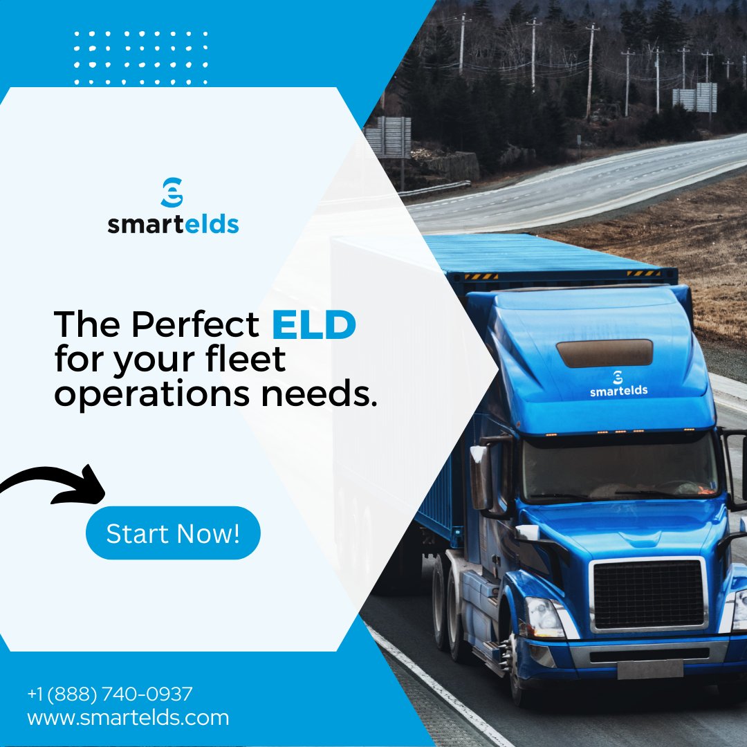 smartelds's tweet image. We know driving is challenging - but it is much easier with SmartElds. 

Simplify compliance with SmartElds App + Device.

Don’t hesitate to contact us at (888) 740-0937 or visit our site at smartelds.com
@smartelds #eldsolutions #eldsolution #keeptrucking #truckdriver