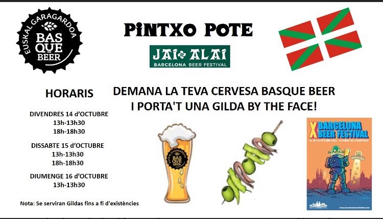 olaneta's tweet photo. Todo listo @BcnBeerFest 🍻llevamos nuestra Brown Ale #olañeta #basquebeer #garagardoa https://t.co/q9quHrywTg