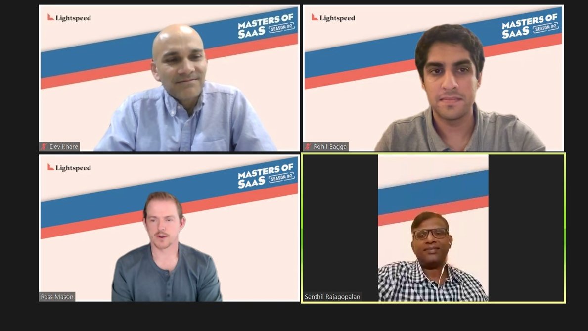 LightspeedIndia's tweet photo. 1/11 Presenting our highlights from the first #MastersofSaaS S2 ep, featuring insightful commentary from @rossmason, the founder of @mulesoft. Ross provided great insights, as well as helpful advice for budding SaaS entrepreneurs! Read all about them here π https://t.co/ei6c3LNHY4