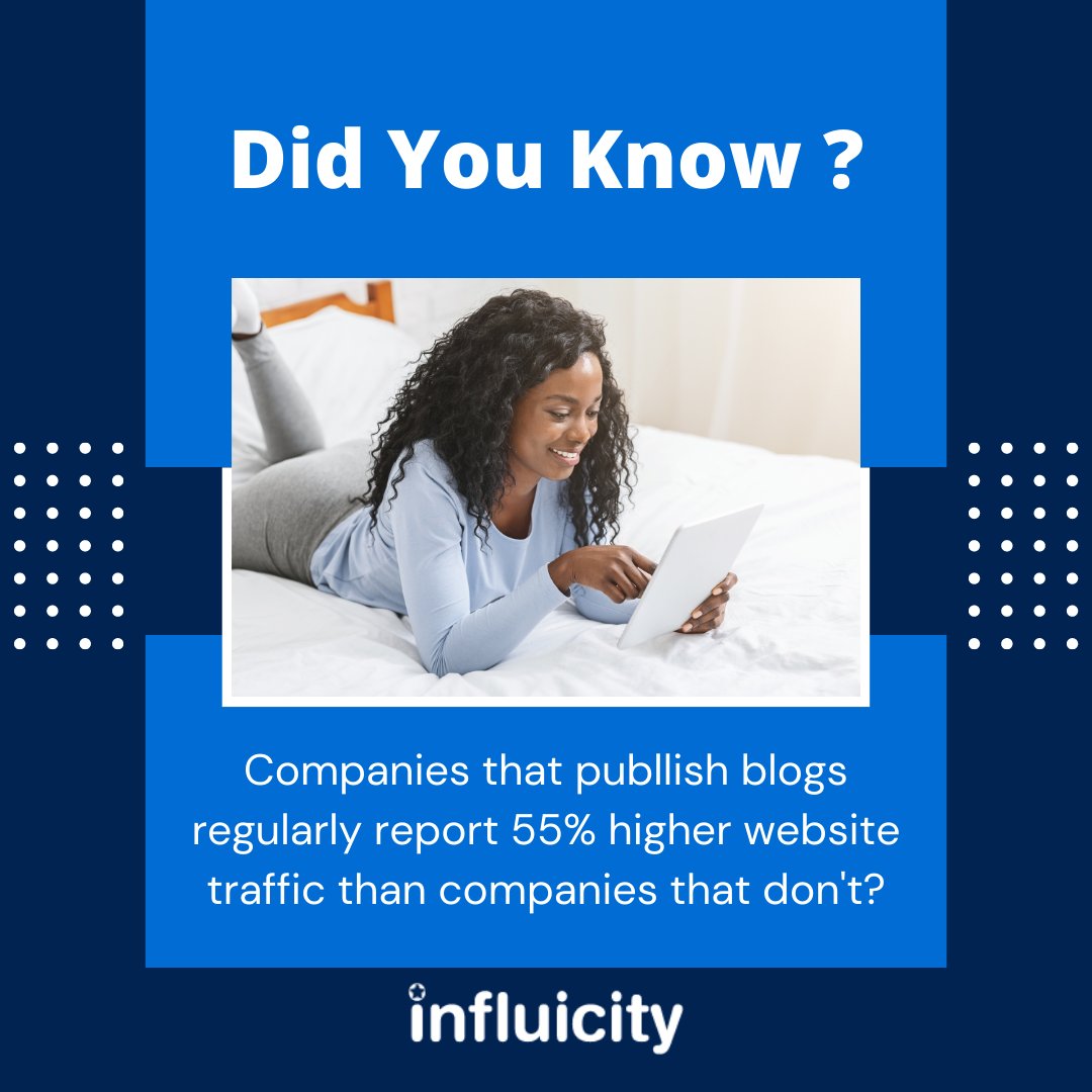 Blogs can generate you high amount of leads. Stay connected on content by following us: @influicity⁠ ⁠ #influicity ⁠ #businessmanagement #youngentrepreneur #growyourincome #digitalinfluencers #websitetraffic #blogs #influencers