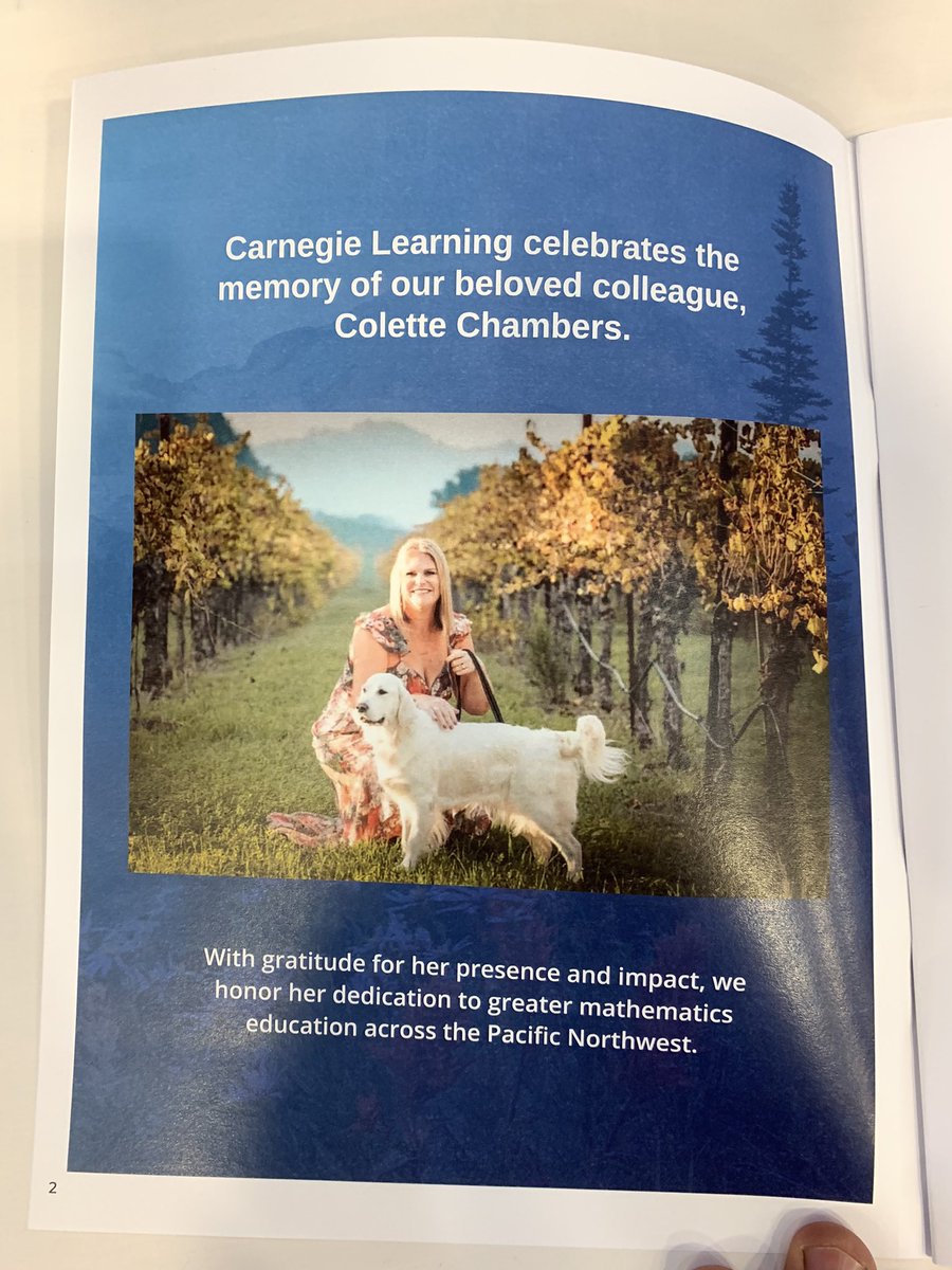 DanHuntCL's tweet photo. Always and forever: Friend, Boss, Light.

Thank you @nwmathconf and @mdaley15  for collaborating on this tribute to my all-time favorite, @cfchambers. https://t.co/ejm8uXlcHv
