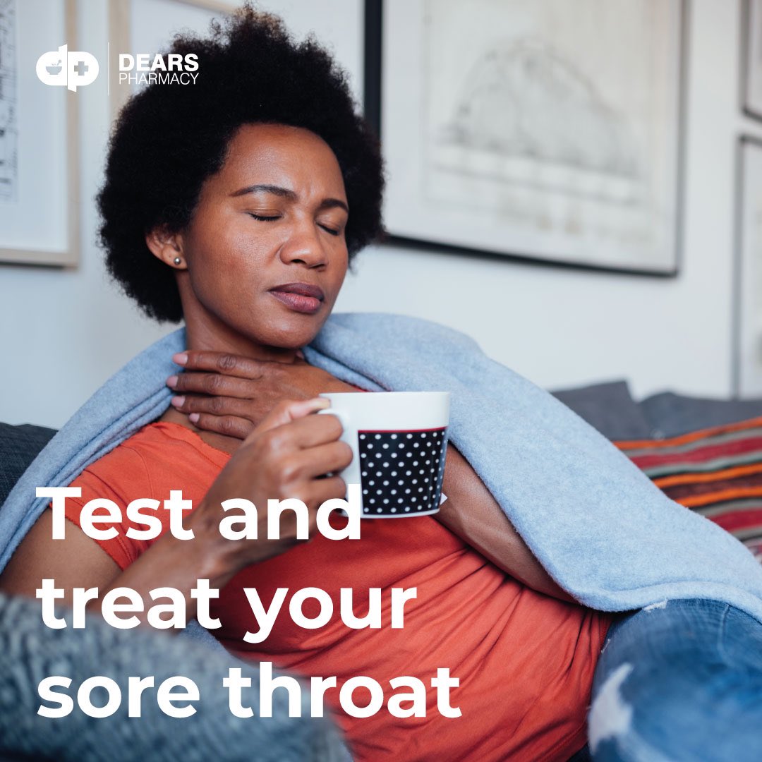 Sore Throat Test &amp; Treat Service. Results in 10 minutes. Available across all our locations in Edinburgh &amp; Fife.  #sorethroat #Winter #sorethroatremedy #edinburgh #fife