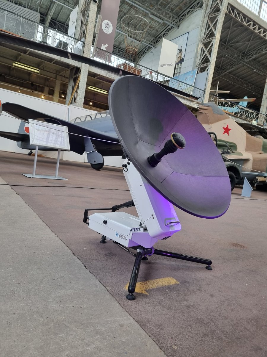 Holkirk's tweet photo. Great day in Brussels talking at the @iDirect Defence Day with @MilexiaGroup on the future of integrated satcom terminal design. https://t.co/5TGNriKfE0