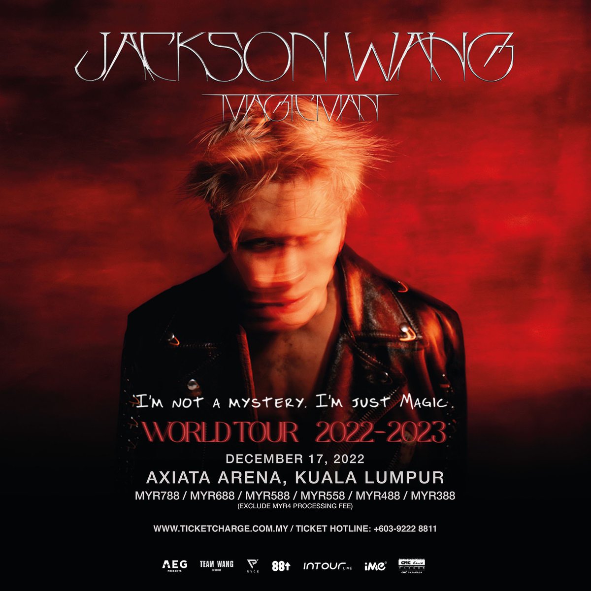 Jackson Wang On Twitter Magicman World Tour 2022 Kuala Lumpur Are Now On Sale Get Tickets 