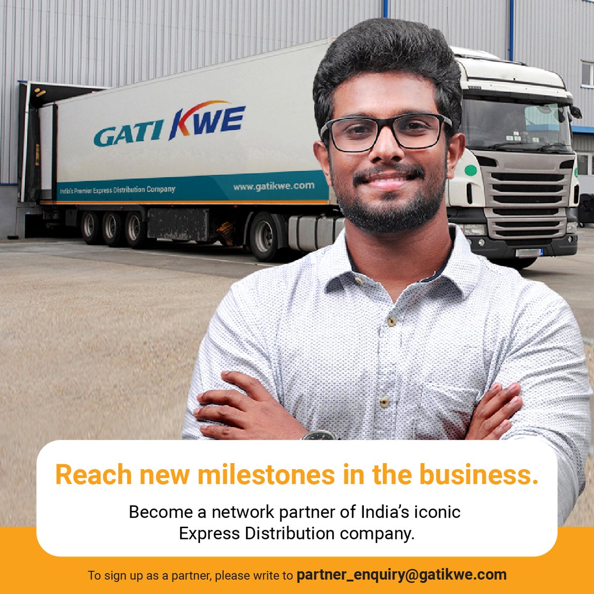 allcargogati's tweet photo. If you’re looking to soar to success, unlock growth opportunities by becoming a network partner for one of India’s premiere express distribution companies. So what are you waiting for? Connect with us to become a partner: partner_enquiry@gatikwe.com

#ExpressDistribution https://t.co/AIBRR0Nfcb