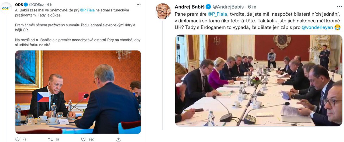 Andrej Babiš tweet media