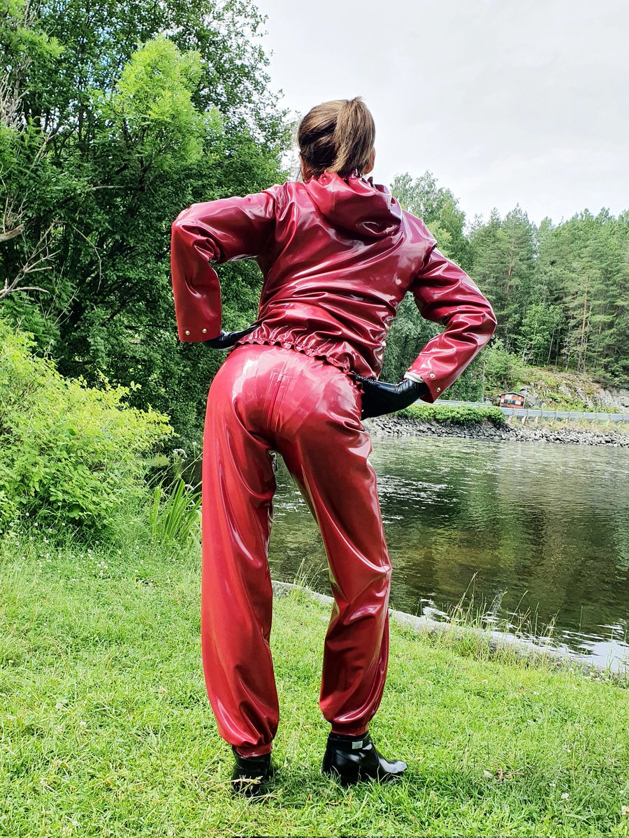 LatexSkredder on Twitter "Latex rainwear made by http