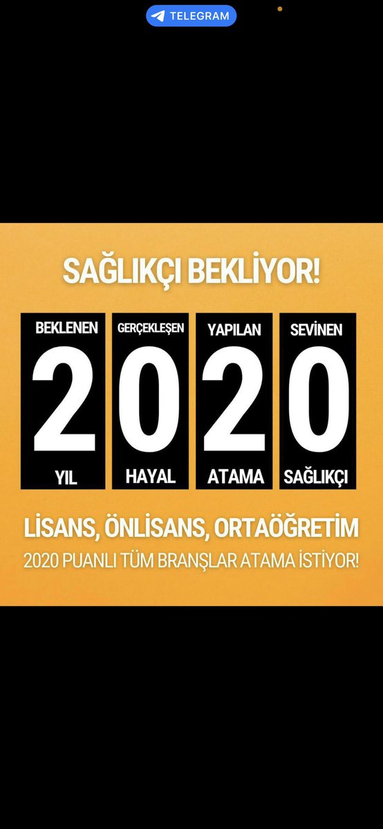 85 bin alım müjdesi 2020 puanları geçerliyken verildi ve 2020 KPSS den aldıkları 85 üstü puanlarla bekleyen binlerce sağlıkçı umutlandı, hâlâ zamanımız varken kılavuzu ivedilikle yayınlayın Sayın
<a href="/drfahrettinkoca/">Dr. Fahrettin Koca</a>
<a href="/RTErdogan/">Recep Tayyip Erdoğan</a>
FKSüreBitti AtamaVakti