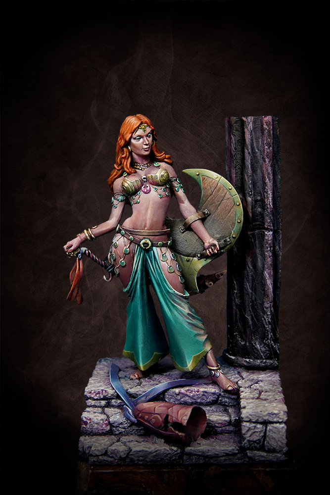 Dihiya is now painted !!!
And available on figone.fr ^^