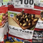 きのこの山かと思ったら、ちっちゃいチョコの木？