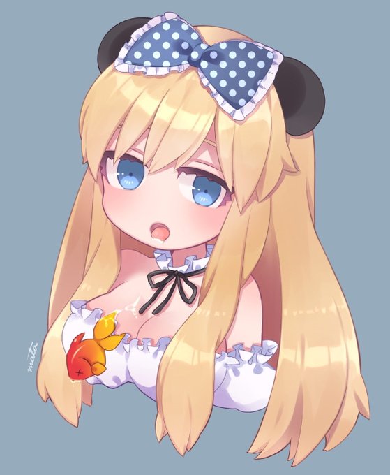 他人に描いてもらった蒔子だよ。
蒔子描いて。 