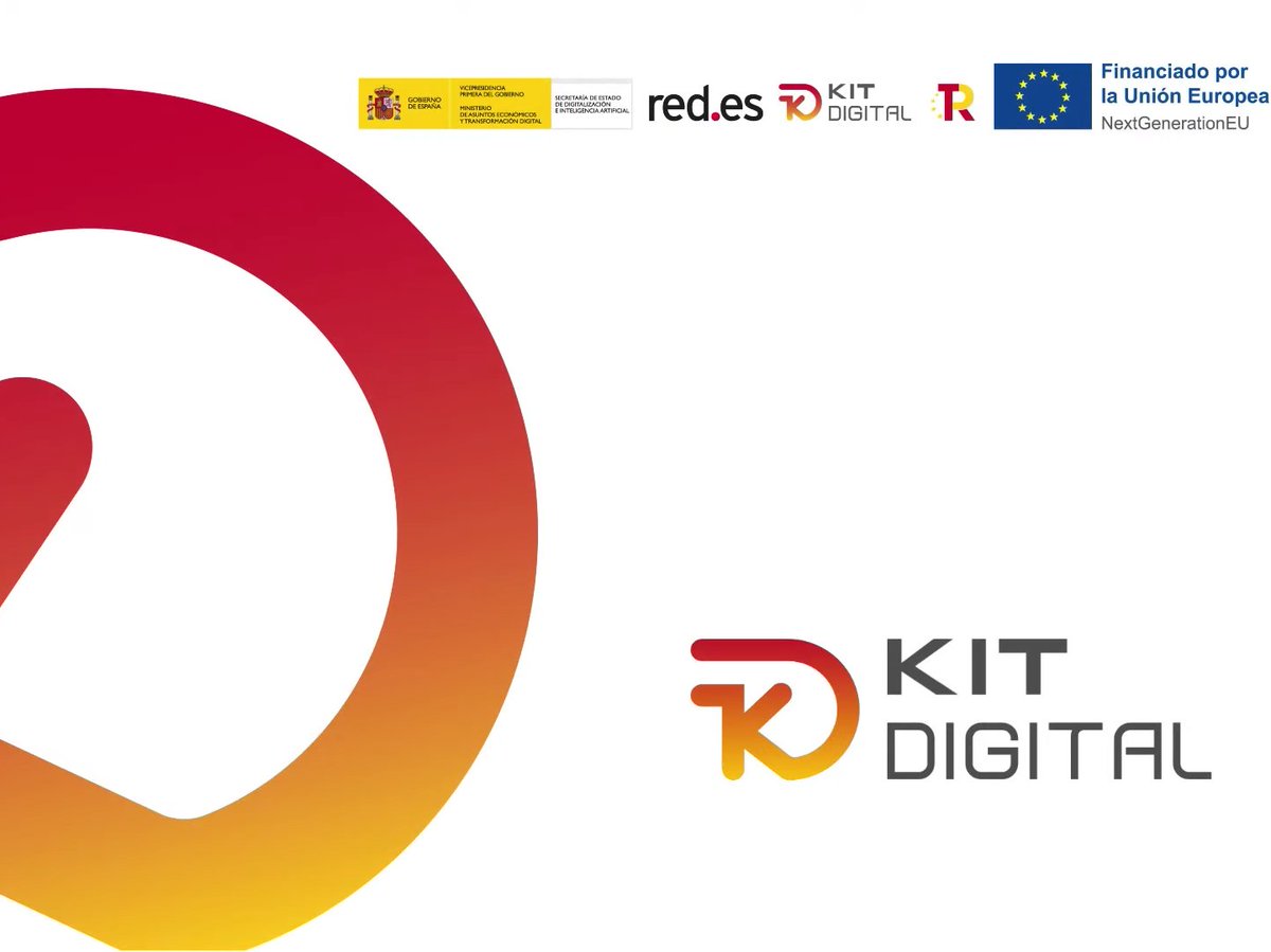 ¿Tu pequeña gran empresa tiene entre 3 y 9 empleados?
-Ya habrás pedido la ayuda del kit digital
¿Que tu pequeña gran empresa eres tú solo, o sois 2?
- La semana que viene es tu turno

Luego te cuento más, que hay gente que todavía no lo sabía...