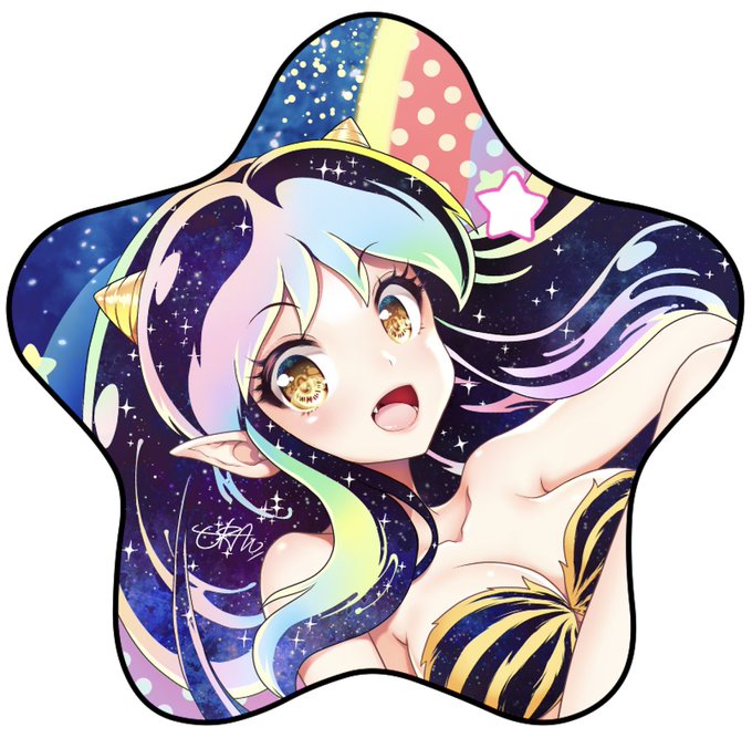 アニメ化記念にラムちゃんの星形缶バッジを作ります
完全に自分と身内用なのでかなり少なめの生産数ですがコミック1のスペースにも置いてみようと思います
#ラムちゃん #コミ1 