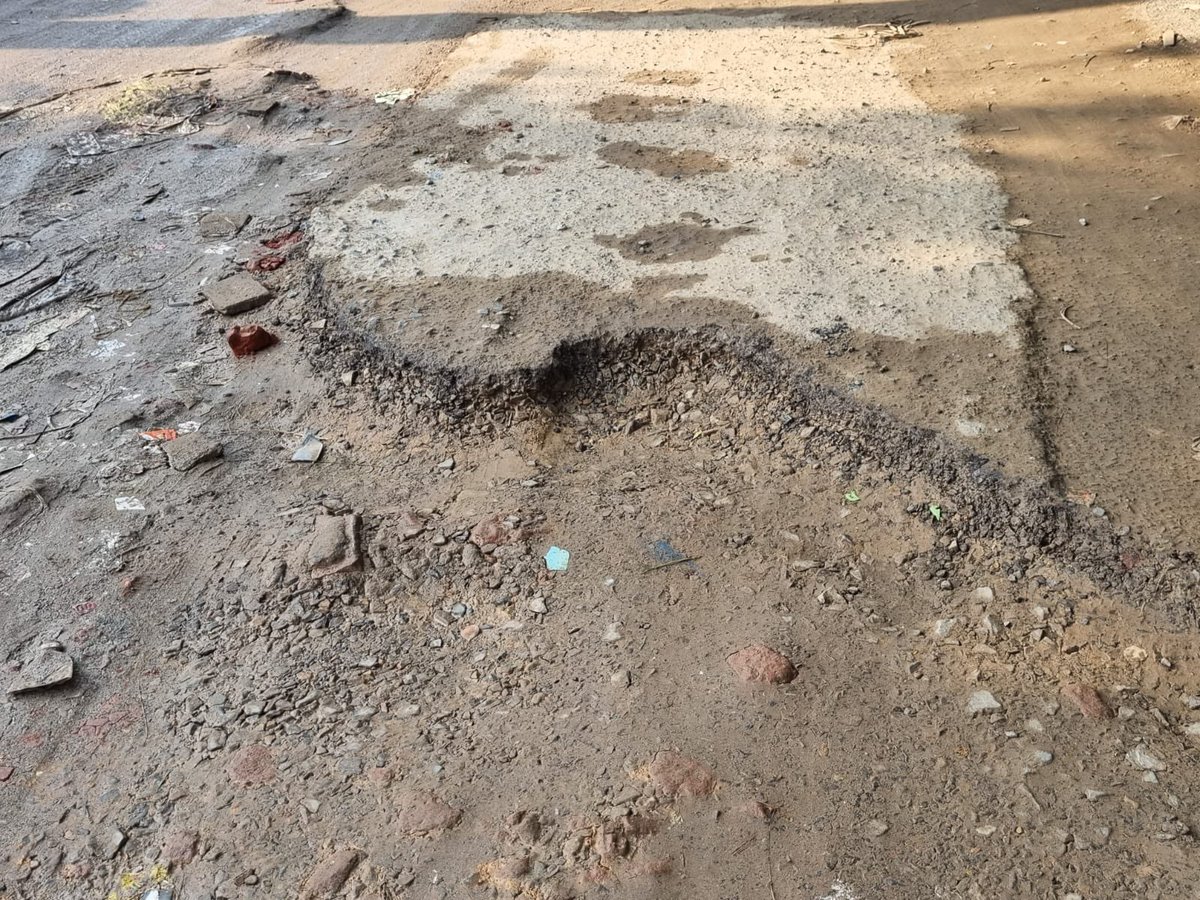 <a href="/cmohry/">CMO Haryana</a>  
Big crevices on roads of <a href="/Sushantlok/">resident</a> 2&amp;3 No road left to walk or drive. Save accidents save lives. Alarming situation. Awakening call for govt to Acton.<a href="/CommissionerMCG/">Commissioner MCG</a> <a href="/MunCorpGurugram/">MCG</a> <a href="/anilvijminister/">Anil Vij Ambala Cantt Haryana, India</a> <a href="/rakeshdaultabad/">MLA Rakesh Daultabad</a>  <a href="/KanwarSanjay3/">Kanwar Sanjay singh (राज्य मंत्री स्वतंत्र प्रभार)</a>