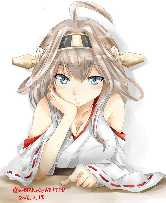 #世界私の絵柄変わりすぎだろ選手権 
#艦これ

金剛ちゃん
2013年(初めてクリスタを使った日)← 
→2021年～
絵柄がコロコロ変わる 