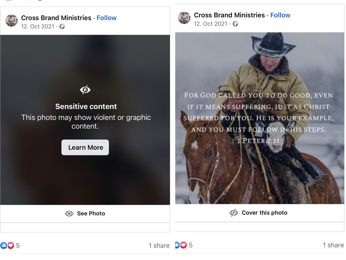 UsArtFoto01's tweet photo. @facebook dear Silicon Valley overlords, this is why we can not be friends. #shadowban #Christian #facebookisevil https://t.co/Brmd4n7Og6