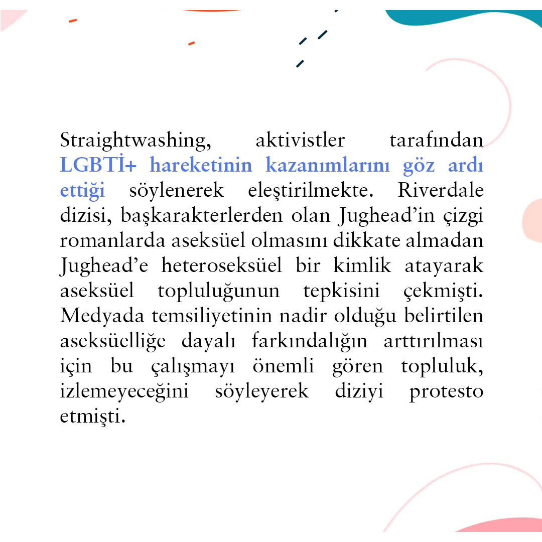 KirmiziSemsiyeD's tweet photo. Tarihten, eylemlerden, günlük hayattan silinmek anlamına gelen straightwashing, LGBTİ+ hareketinin tarihine ve kazanımlarına, kayıplarımıza ve mutluluklarımıza vurgu yapılarak sonlandırılabilecek bir pratik. İşte LGBTİ+ Tarihi Ayı, tam da bu nedenle var.
#straightwashing https://t.co/Vl2MKSk2We