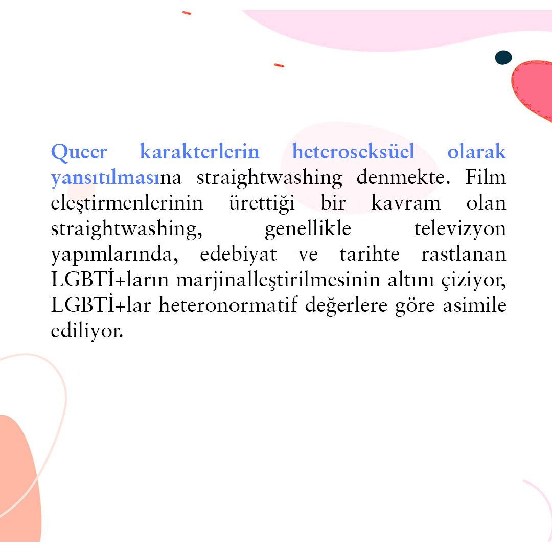 KirmiziSemsiyeD's tweet photo. Tarihten, eylemlerden, günlük hayattan silinmek anlamına gelen straightwashing, LGBTİ+ hareketinin tarihine ve kazanımlarına, kayıplarımıza ve mutluluklarımıza vurgu yapılarak sonlandırılabilecek bir pratik. İşte LGBTİ+ Tarihi Ayı, tam da bu nedenle var.
#straightwashing https://t.co/Vl2MKSk2We