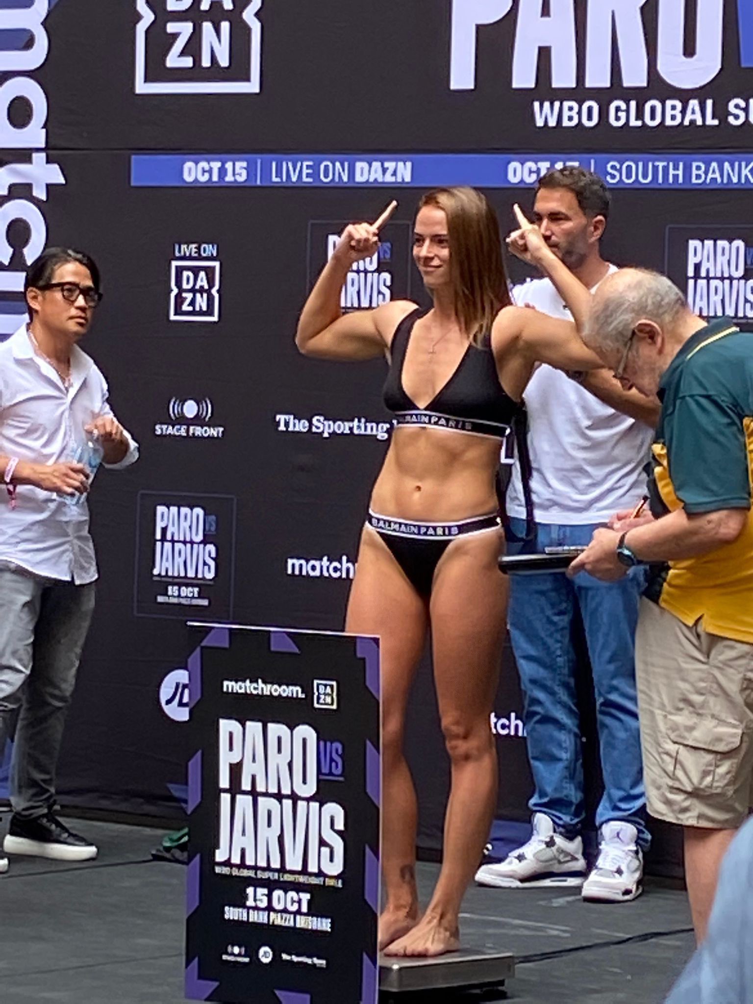 Skye Nicolson on Twitter: "Ready 💃 @DAZNBoxing @MatchroomBoxing https