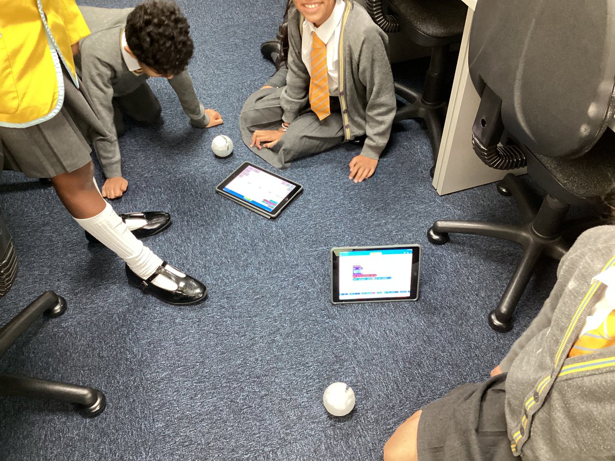 StainesPrepDigi's tweet photo. To end European Code Week in #StainesPrepDigitalLearning #StainesPrepYear5 coded sphero robots to change colour, play music, and even speak! #StainesPrepYear3 continued to produce amazing animations using Discovery Education.
@StainesPrep @SpheroEdu @CodeWeekEDU @DiscoveryEdUK https://t.co/CYckRx26cv