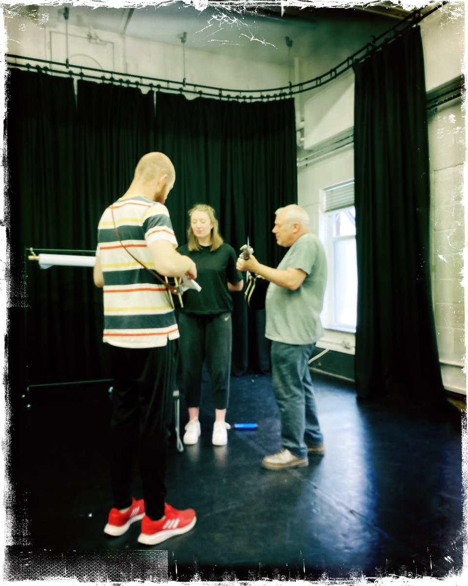 sargent65's tweet photo. Sending love & good luck to @DylanBull_ @helenarimmer & #AaronStorey as you sing #IvanStott’s wonderful songs on @MelhuishImogen fabulous set for the last time & make nursery children care once again for Brodie & Roo in #LetsPlayMessingAround for @DerbyTheatre https://t.co/CgrxbblHbP