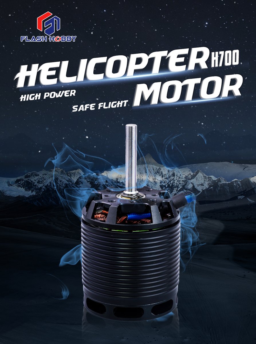 Wholesale High Quality Helicopter Motor H700
.
KV: 530RPM/V
ESC: 150A
Max watt: 4500W
Max current: 100A
Weight: 492g
Motor Size: Ф53.2*61mm
Lipo cells: 3-12S
.
For inquiry contact us!
sales08@flashhobby.com
Whatsapp: +86 13302664207
.
#dronemotor #fpvmotor #motor #helicoptermotor