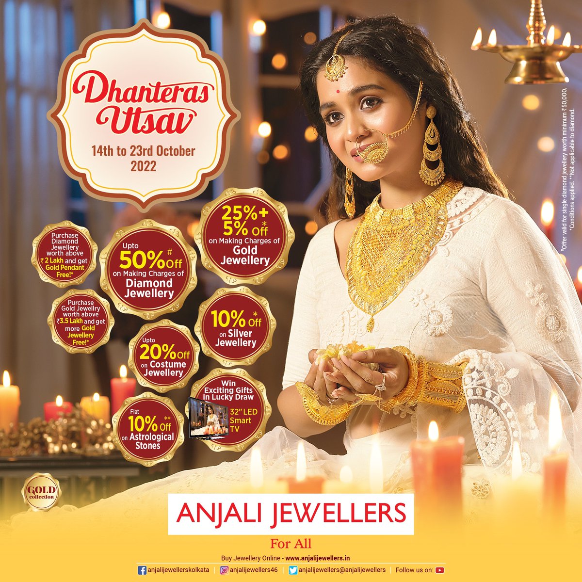 Diamond Collection from Anjali Jewellers | The star in you deserves to be  crowned. Presenting our starry studs frosted with diamonds for the diva in  you. #anjalijewellers #diamondjewellery... | By Anjali JewellersFacebook