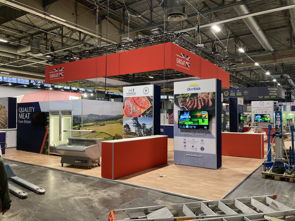 Martin Eccles @Butcherboy1965 (@martinecclesbu1) on Twitter photo #@AHDB set up day #@SIAL Paris #@AHDB set up day #@SIAL Paris