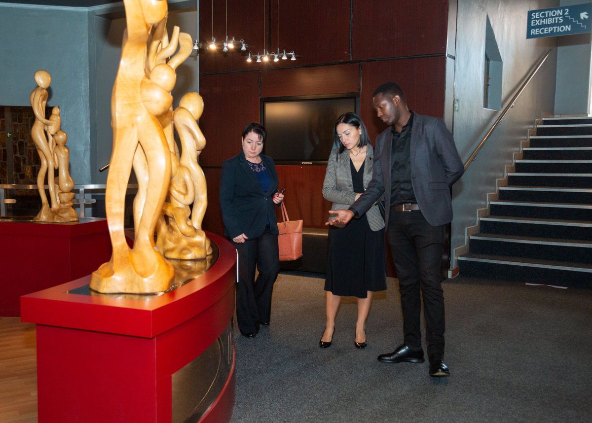 Kigali_Memorial's tweet photo. Members of National Assembly of the Republic of Armenia attending the 145 Inter-Parliamentary Union Assembly visited @Kigali_Memorial to pay respect to the victims of the Genocide against the Tutsi. #IPU145 https://t.co/bUjzmRNpzc