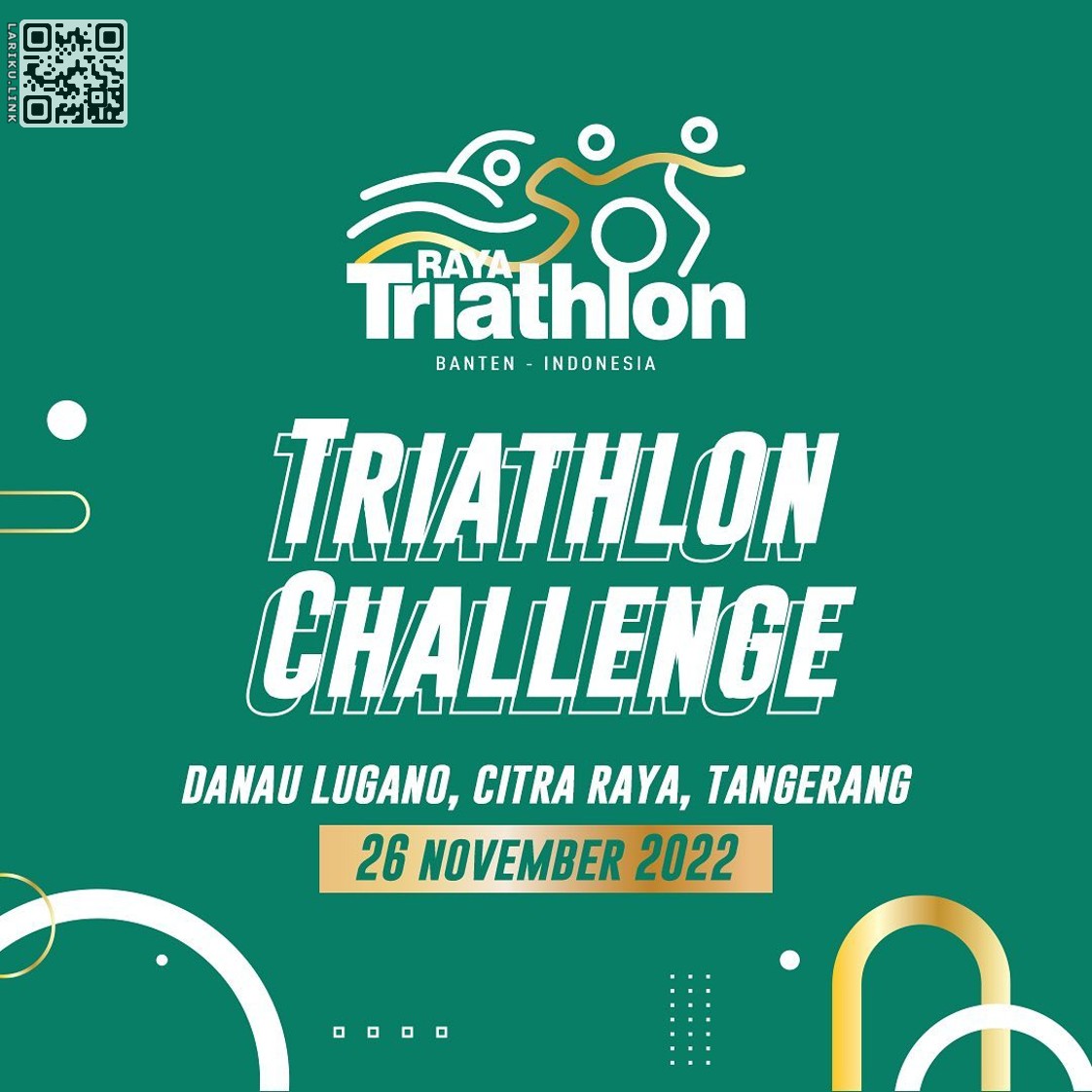 🔽
🏊 Raya Triathlon
🗓 26 November 2022
🧦 Sprint/Standart Triathlon
🎪 Tangerang - Banten
🧡
🌀 LariKu.info/Raya22 ⏪
🔺
🔺

••••
#RayaTriathlon #CitrarayaTangerang #IdePertiwiRaya #LariKuinfo #Triathlon LariKu.info/raya-triathlon…
