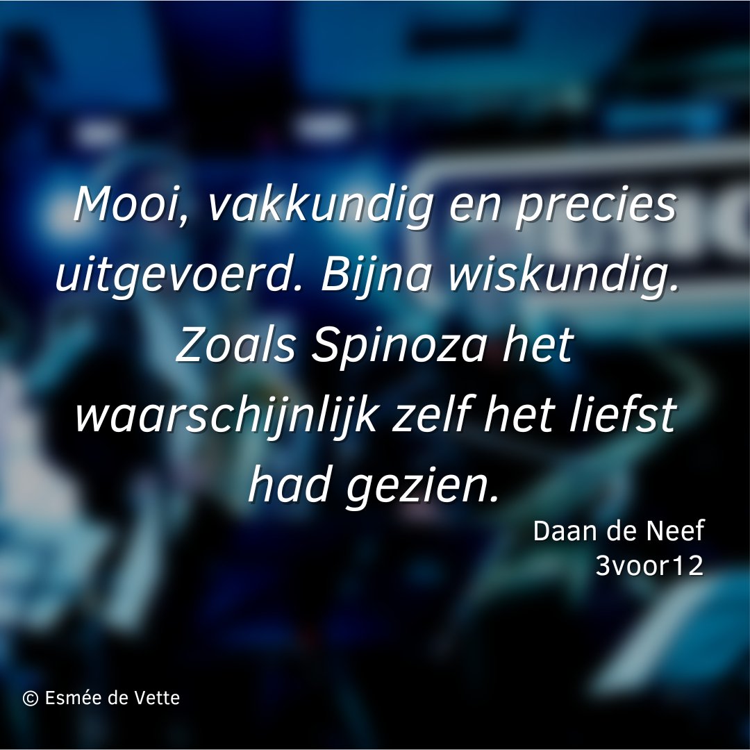 Samen met spoken word artiest Guus van der Steen en filosoof Erno Eskens gaf het Spinoza Orchestra een speciaal optreden in het kader van de Haagsche Spinoza maand. 

3VOOR12 schreef een stuk: bit.ly/3rSELna

#denhaag #musicon #spinoza #recensie #3voor12 #jazz