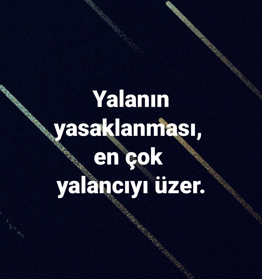 İyi tarafından bakın. En azından bugün ne yalan söylesem diye düşünmek zorunda kalmayacaksınız.

#KorkuyorlarKorksunlar 
#BuSansuerHepimize 
#yalancıyısilksinlermi