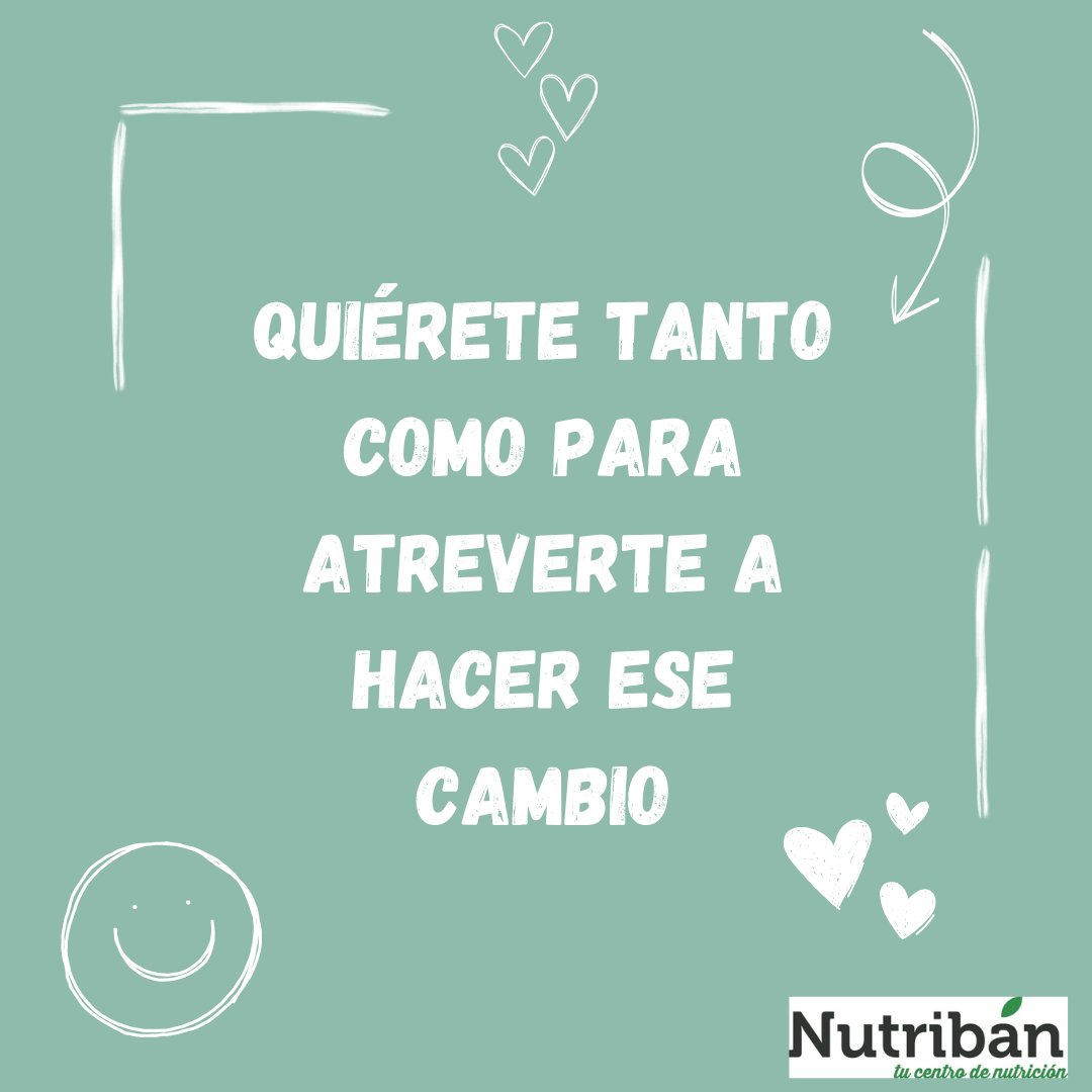 ♡ Quierete a más no poder, porque #puedesconseguirlo.

♡ #felizviernes 

<a href="/nutribandietas/">Nutribán</a> 
@policlinicacehegin
<a href="/cati_ir/">ir</a>
 @josenutriban__2015 

#dietistasnutricionistas
#consíguelo #quierete #alcantarilla #cehegin #calasparra #online 
#nutriban
#Viernes