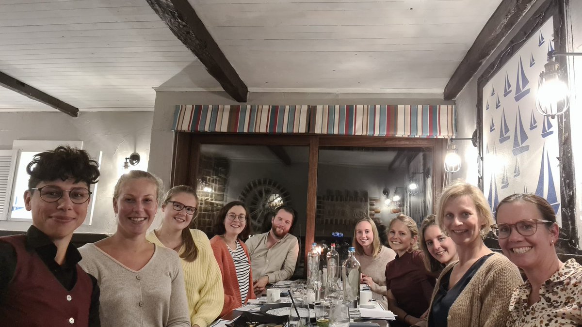 What does the ONCOLOGY RESEARCH UNIT of the dept <a href="/KULeuvenPT/">KU Leuven PhysioTher</a> do? A lot of research (!! check this: gbiomed.kuleuven.be/english/resear…) and a lot of fun like yesterday evening! #dreamteam #cancercare