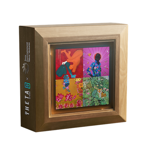 ThetaDrop's tweet photo. We teamed up with Sony Entertainment Talent Ventures India (SETVI) to bring you "A Moveable Feast" Art Drop.

This #NFT drop includes over 40 of India’s most accomplished and eclectic artists. 

Drop starts Friday, Oct 14
8am PST / 11am EST / 8:30pm IST

https://t.co/7ZPxovBNoB https://t.co/MXXzViQBAI