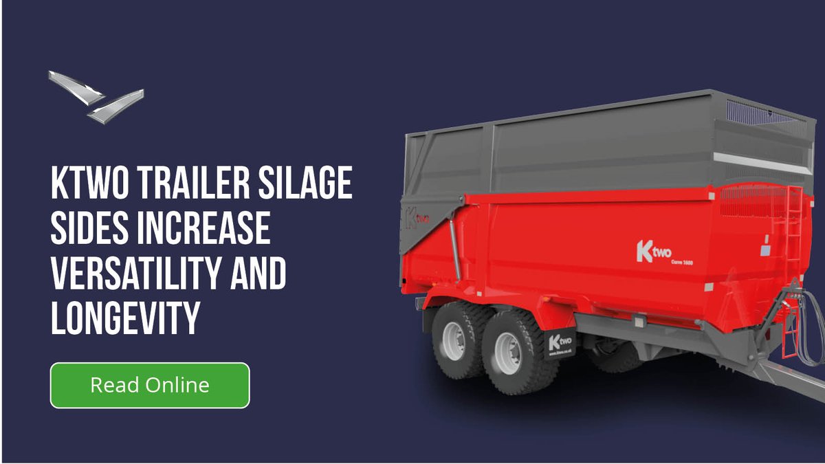 Ktwo is a leading British manufacturer of farming machinery and is focused on continually improving its product range to maximise versatility and longevity.

Read Online: rwcrawford.co.uk/ktwo-trailer-s…

#agriculture #farming #farm #farmer #farmlife #tractor  #agriculturelife #Ktwo