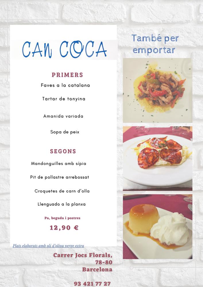 cancocabcn's tweet photo. Bon dia! Aquí us deixem el menú per acabar la setmana! Bon cap de setmana a tothom! https://t.co/dfuHhcKLMM
