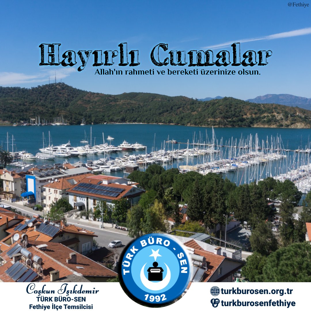 #HayırlıCumalar 
Allah'ın rahmeti ve bereketi üzerinize olsun.