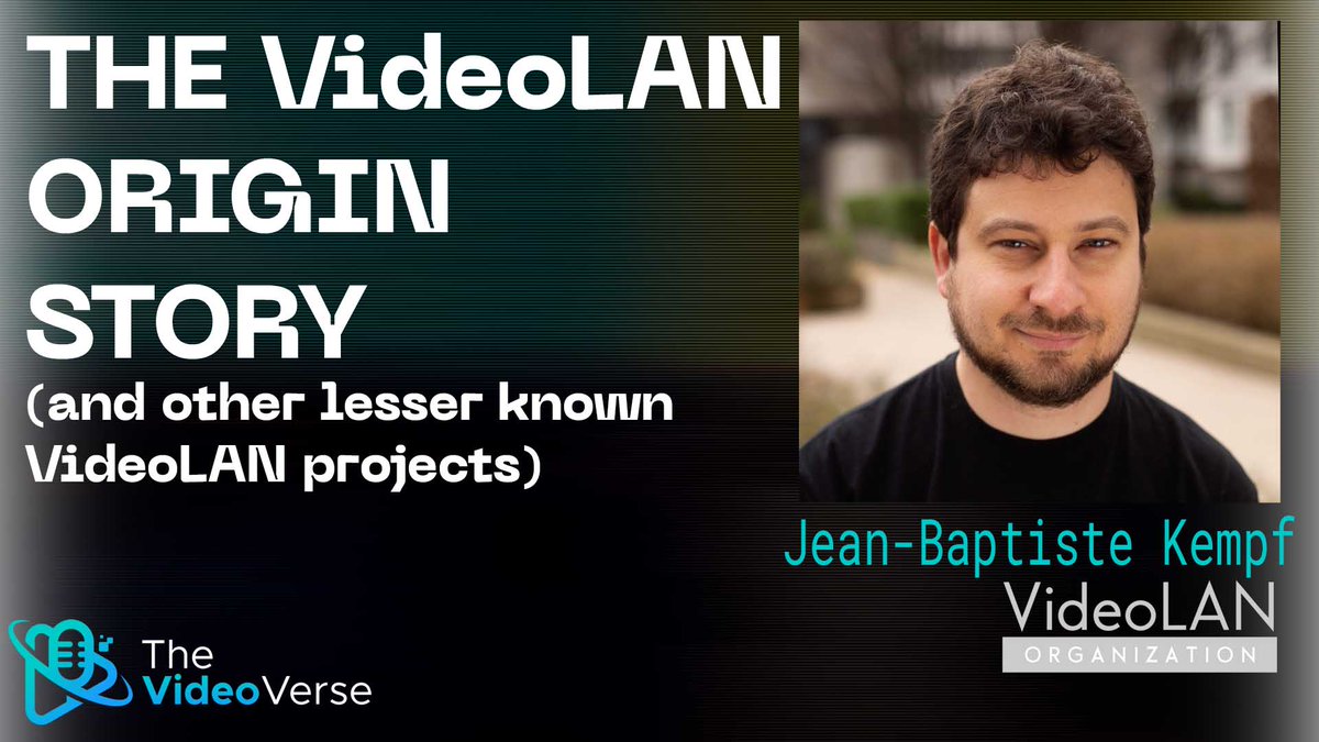 Visionular1's tweet image. @Jean-Baptiste Kempf of VideoLAN joins us on #thevideoverse and tells us about the humble college campus beginnings of VLC.  He also dishes on some upcoming projects that you may not know about yet.
bit.ly/3RNO9TB
#videoengineering, #codec #videoplayer #VLC