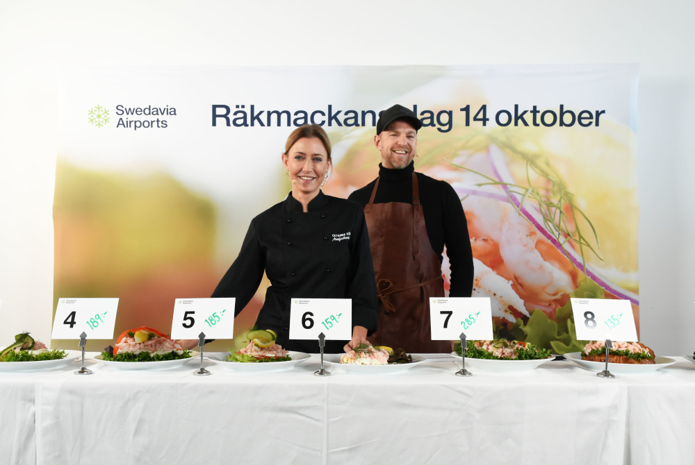 Stockholm Arlanda Airport tog hem kampen om bästa räkmackan swedavia.mynewsdesk.com/pressreleases/…