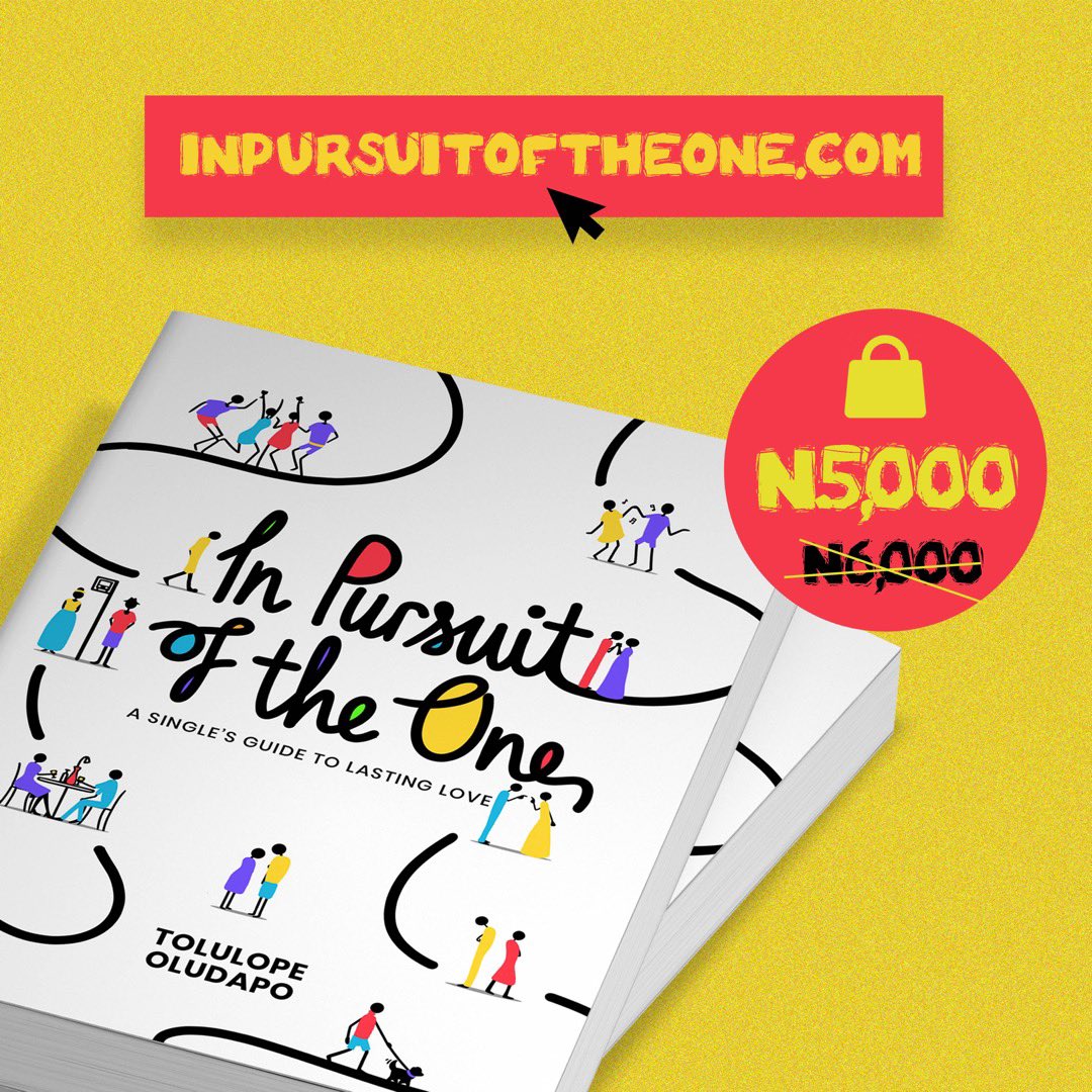 keonsalting's tweet photo. The book Pastor @tolulopeoludapo is writing on relationship ehn. It’s actually an entire manual for relationships. #InPursuitOfTheOne
Sha get ready to read #IPOTO so that you’ll not enter poto poto. https://t.co/OVbbnyZmfk