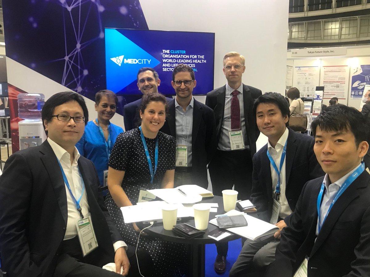 🇯🇵🇬🇧Day 3 of the UK delegation at @BioJapanExpo 2022!Thank you to our committed delegates for being with us on this mission to promote UK #LifeSciences. @ls_barts, @CR_horizons, @KingsCollegeLon, @NIHR_Industry, @The_NHSA, @PHTA_Ltd, @RichmondPharma, @UCL_Business, @UCLTRO