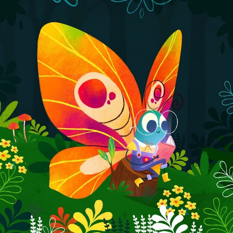 Readlax_Reading's tweet photo. Every afternoon, around the garden sipping its flowers, the butterfly sits down to read (Illustration by Lwillys Tafur, https://t.co/sBFg2hsdPV) #afternoon #fluttering #garden #flowers #butterfly #read #reading #readlax #goodreads #readmore #readfaster #speedreading https://t.co/e7Y7XhT1Dr